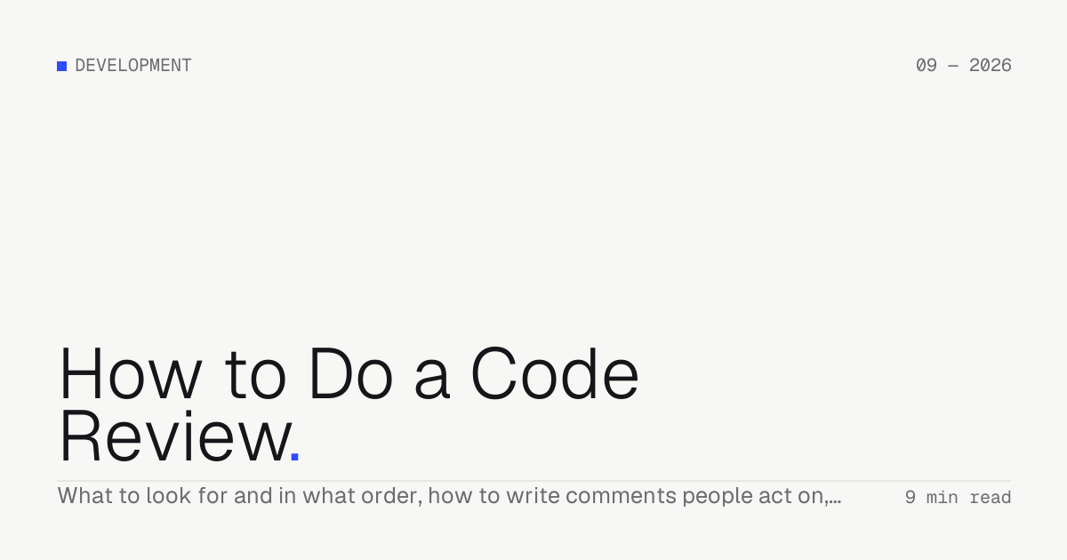 How to Do a Code Review — Troiana insight cover