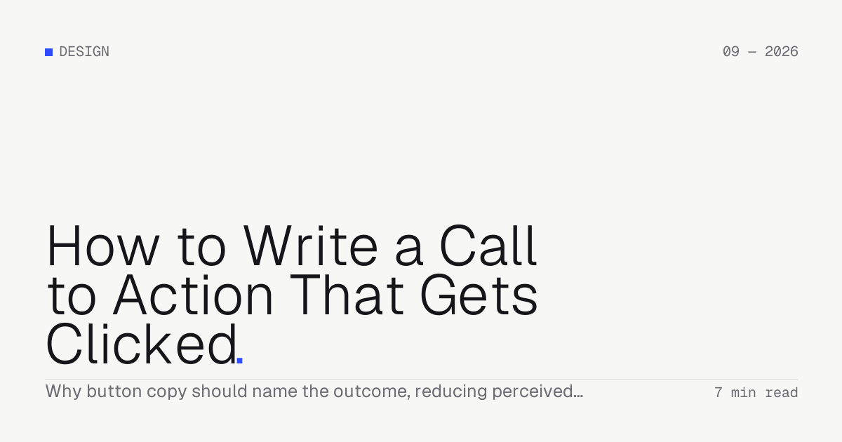 How to Write a Call to Action That Gets Clicked — Troiana insight cover