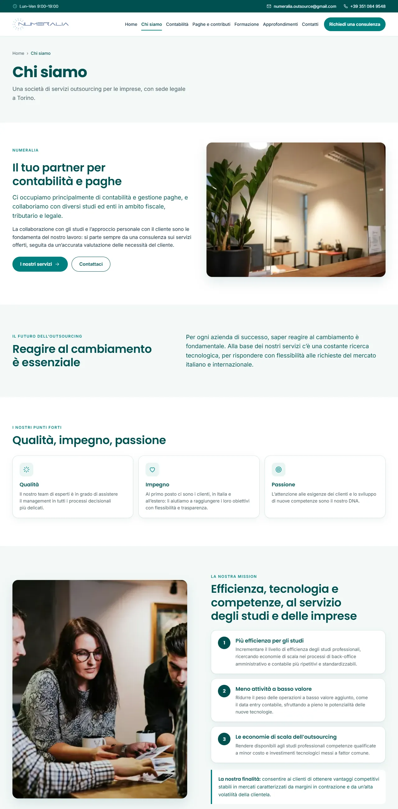 Numeralia — About page.